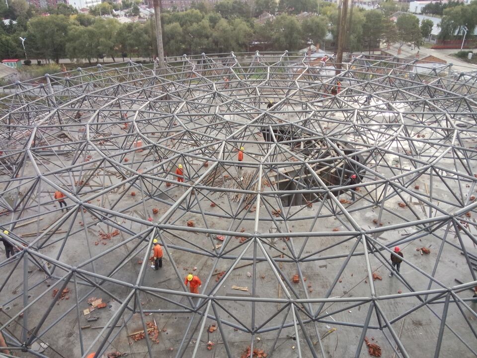 杨浦全民健身中心网架